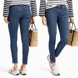 Rag & Bone Cate Mid Rise Skinny Jeans Women's Size 26 Medium Wash